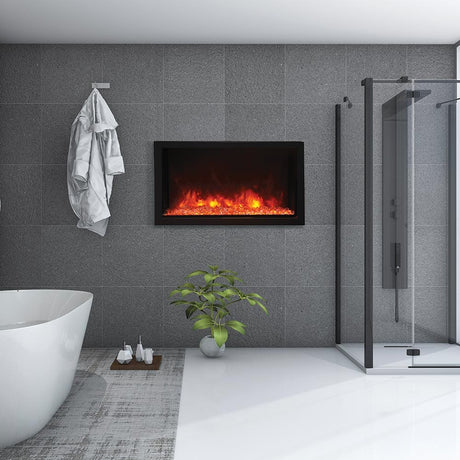Amantii 40-in Panorama XT Smart Linear Electric Fireplace